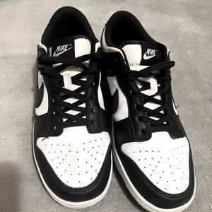 Dunk low “white black”